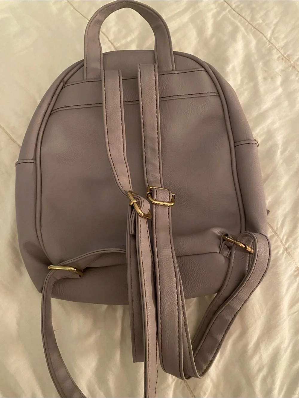 Lilac Unicorn Print Mini Backpack